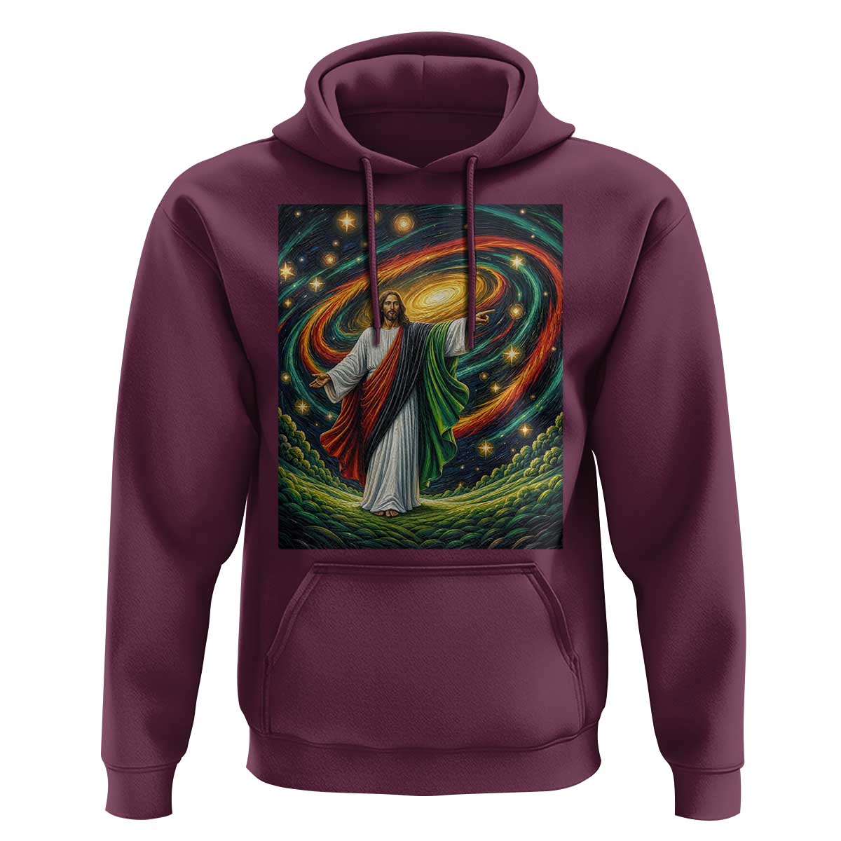 Black Jesus Juneteenth Hoodie African American Christian Pride