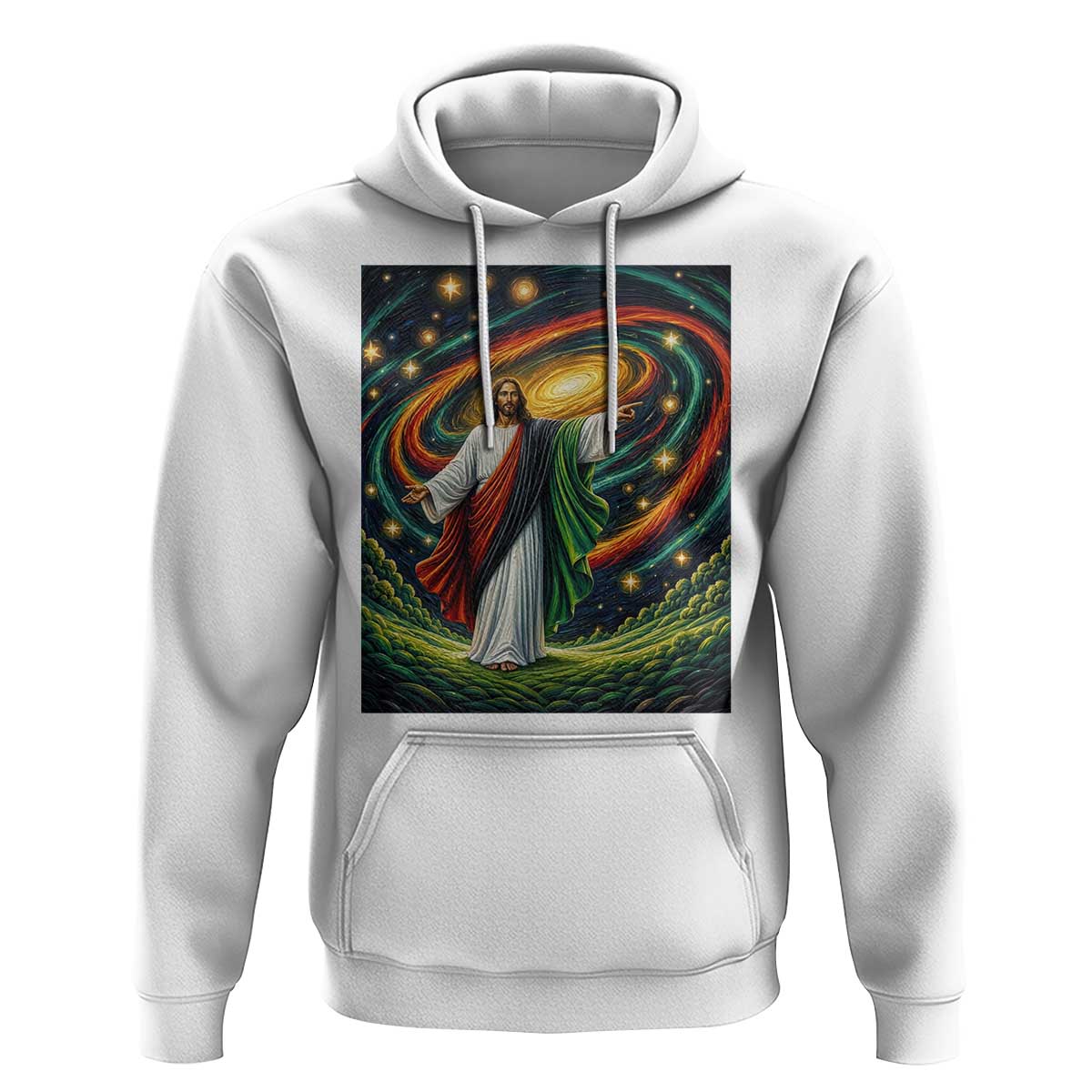 Black Jesus Juneteenth Hoodie African American Christian Pride