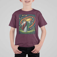 Black Jesus Juneteenth T Shirt For Kid African American Christian Pride