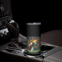Black Jesus Juneteenth Skinny Tumbler African American Christian Pride
