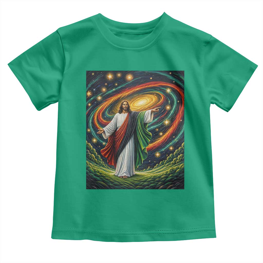 Black Jesus Juneteenth Toddler T Shirt African American Christian Pride