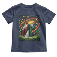 Black Jesus Juneteenth Toddler T Shirt African American Christian Pride