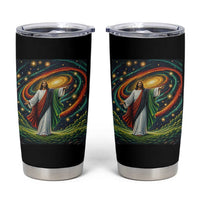 Black Jesus Juneteenth Tumbler Cup African American Christian Pride