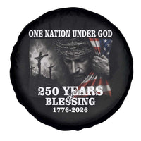 One Nation Under God 250th Anniversary Spare Tire Cover American Patriotic Faith