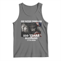One Nation Under God 250th Anniversary Tank Top American Patriotic Faith