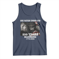 One Nation Under God 250th Anniversary Tank Top American Patriotic Faith