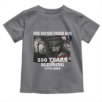 One Nation Under God 250th Anniversary Toddler T Shirt American Patriotic Faith