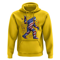 Funny Patriotic Bigfoot Hoodie 4th Of July Freedom
