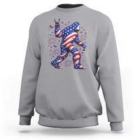 Funny Patriotic Bigfoot Sweatshirt 4th Of July Freedom