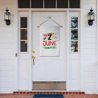 My Second Juneteenth Garden Flag African American Baby Freedom Day