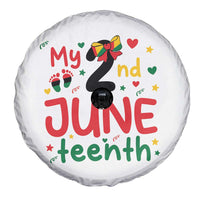 My Second Juneteenth Spare Tire Cover African American Baby Freedom Day