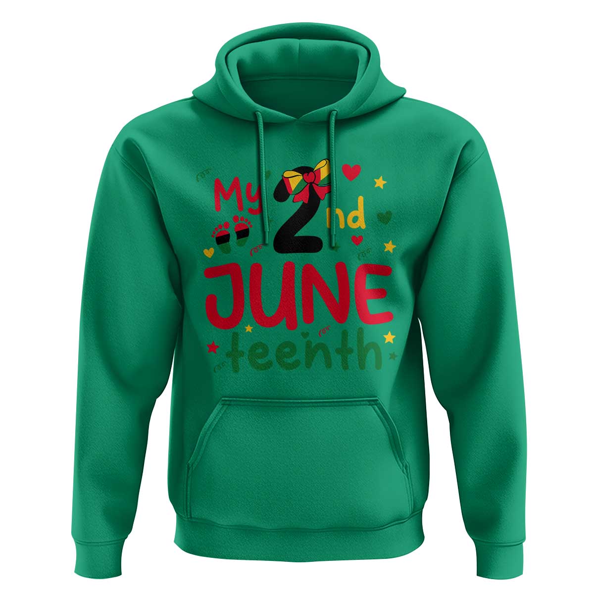 My Second Juneteenth Hoodie African American Baby Freedom Day