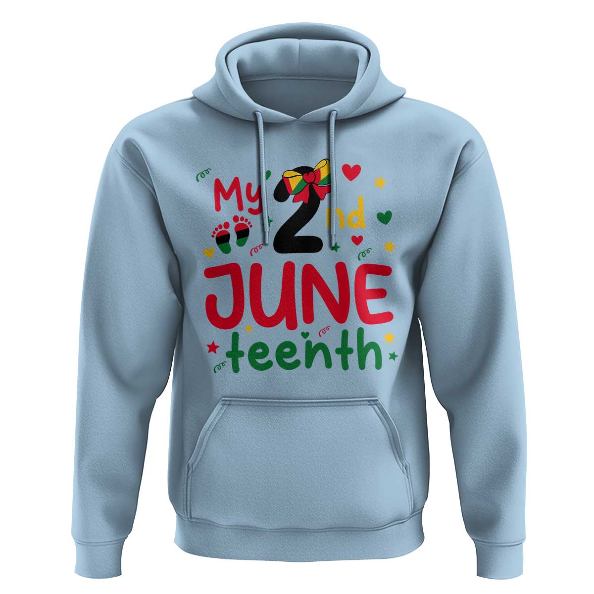 My Second Juneteenth Hoodie African American Baby Freedom Day