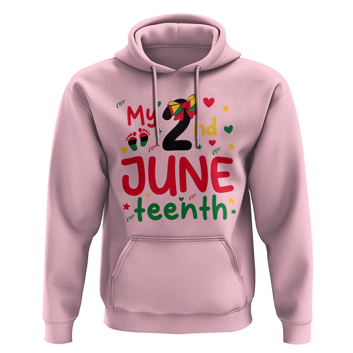My Second Juneteenth Hoodie African American Baby Freedom Day