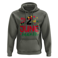 My Second Juneteenth Hoodie African American Baby Freedom Day