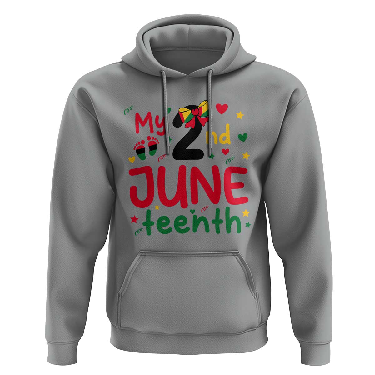 My Second Juneteenth Hoodie African American Baby Freedom Day