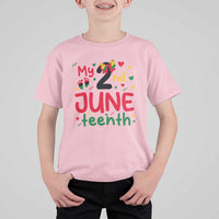 My Second Juneteenth T Shirt For Kid African American Baby Freedom Day