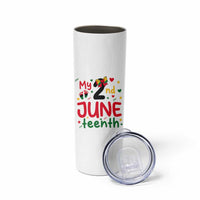My Second Juneteenth Skinny Tumbler African American Baby Freedom Day