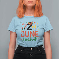 My Second Juneteenth T Shirt For Women African American Baby Freedom Day