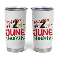 My Second Juneteenth Tumbler Cup African American Baby Freedom Day