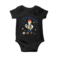 Funny Bosnia Goose Soccer Fan Gift Baby Onesie Off To Watch Fudbal
