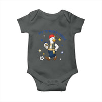 Funny Bosnia Goose Soccer Fan Gift Baby Onesie Off To Watch Fudbal