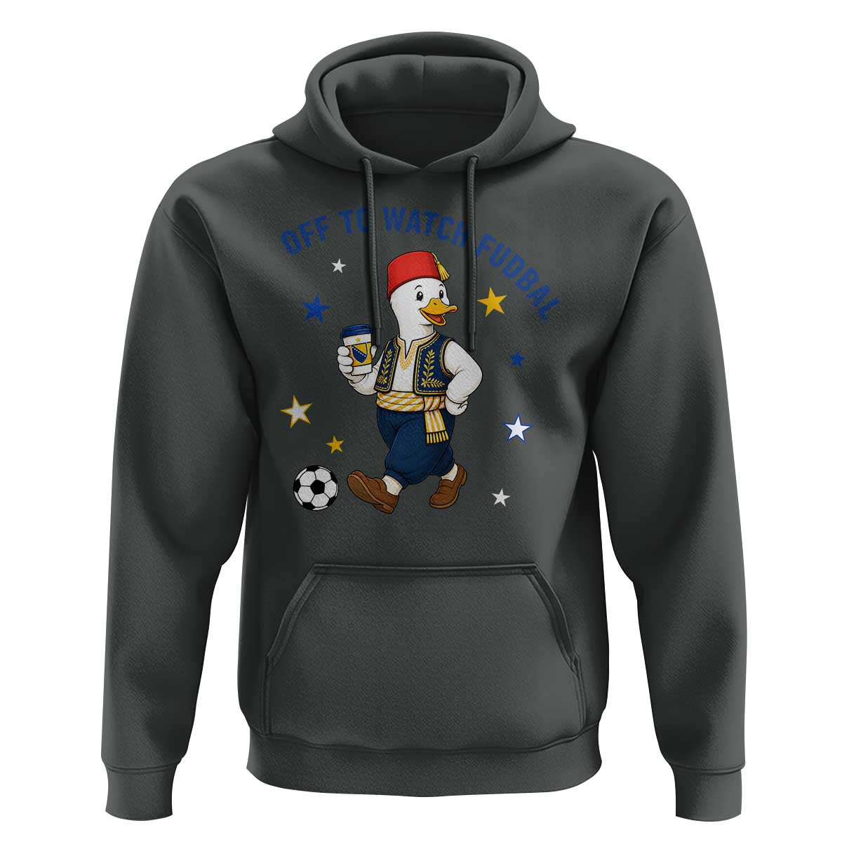 Funny Bosnia Goose Soccer Fan Gift Hoodie Off To Watch Fudbal