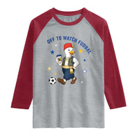 Funny Bosnia Goose Soccer Fan Gift Raglan Shirt Off To Watch Fudbal