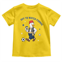 Funny Bosnia Goose Soccer Fan Gift Toddler T Shirt Off To Watch Fudbal