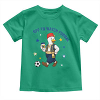 Funny Bosnia Goose Soccer Fan Gift Toddler T Shirt Off To Watch Fudbal