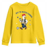 Funny Bosnia Goose Soccer Fan Gift Youth Sweatshirt Off To Watch Fudbal