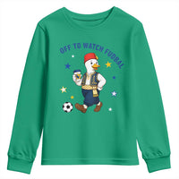 Funny Bosnia Goose Soccer Fan Gift Youth Sweatshirt Off To Watch Fudbal