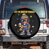 Funny Bosnia Teddy Bear Game Day Gift Spare Tire Cover Off To Watch Fudbal