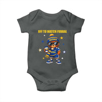 Funny Bosnia Teddy Bear Game Day Gift Baby Onesie Off To Watch Fudbal