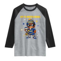 Funny Bosnia Teddy Bear Game Day Gift Raglan Shirt Off To Watch Fudbal