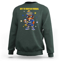 Funny Bosnia Teddy Bear Game Day Gift Sweatshirt Off To Watch Fudbal