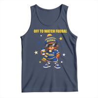 Funny Bosnia Teddy Bear Game Day Gift Tank Top Off To Watch Fudbal