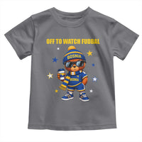 Funny Bosnia Teddy Bear Game Day Gift Toddler T Shirt Off To Watch Fudbal
