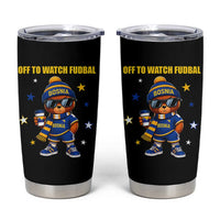 Funny Bosnia Teddy Bear Game Day Gift Tumbler Cup Off To Watch Fudbal