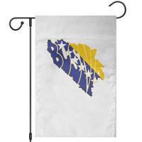 Bosnia And Herzegovina Word Art Map Garden Flag Bosnian Pride Gift