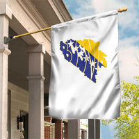 Bosnia And Herzegovina Word Art Map Garden Flag Bosnian Pride Gift