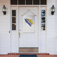 Bosnia And Herzegovina Word Art Map Garden Flag Bosnian Pride Gift