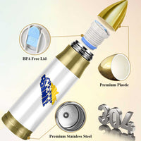 Bosnia And Herzegovina Word Art Map Bullet Tumbler Bosnian Pride Gift