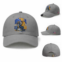 Bosnian Dragon Fudbal Fan Baseball Cap Bosnia And Herzegovina Pride