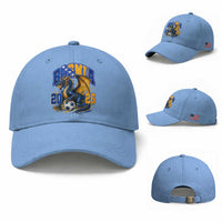 Bosnian Dragon Fudbal Fan Baseball Cap Bosnia And Herzegovina Pride