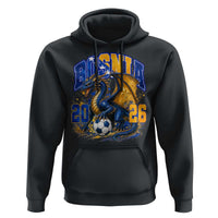 Bosnian Dragon Fudbal Fan Hoodie Bosnia And Herzegovina Pride