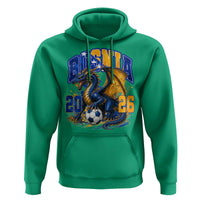 Bosnian Dragon Fudbal Fan Hoodie Bosnia And Herzegovina Pride