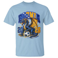 Bosnian Dragon Fudbal Fan T Shirt Bosnia And Herzegovina Pride