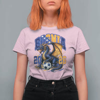 Bosnian Dragon Fudbal Fan T Shirt For Women Bosnia And Herzegovina Pride