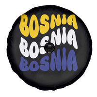 Groovy Retro Bosnia Spare Tire Cover Proud Bosnian Balkan Heritage Gift